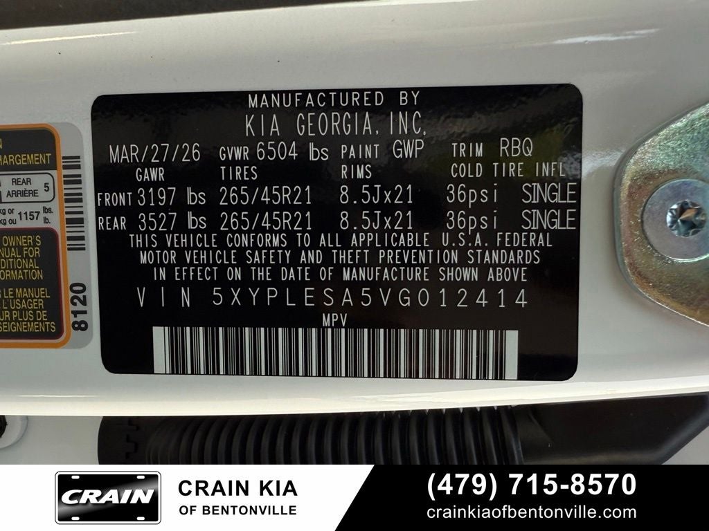 2027 Kia Telluride Hybrid X-Line SX Prestige - HYBRID!