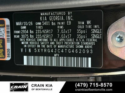 2026 Kia Sorento LX