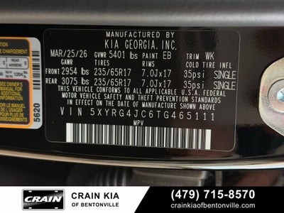 2026 Kia Sorento LX