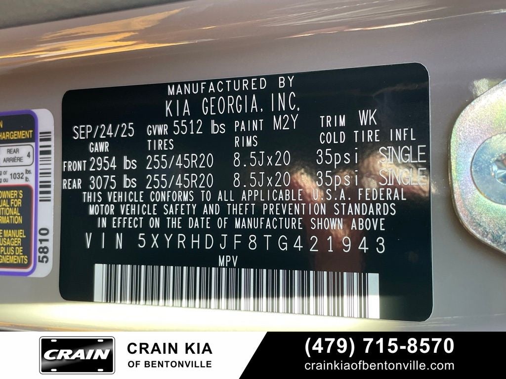 2026 Kia Sorento X-Line EX