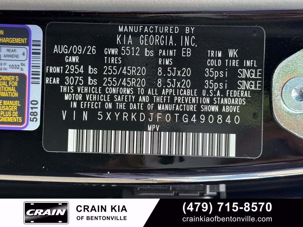 2026 Kia Sorento X-Line SX Prestige