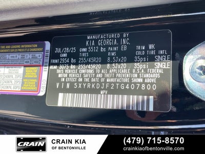 2026 Kia Sorento X-Line SX Prestige
