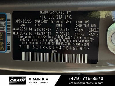 2026 Kia Sorento X-Pro SX Prestige