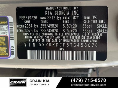 2026 Kia Sorento X-Line SX Prestige