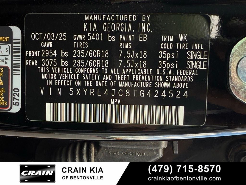 2026 Kia Sorento S