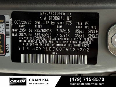 2026 Kia Sorento S