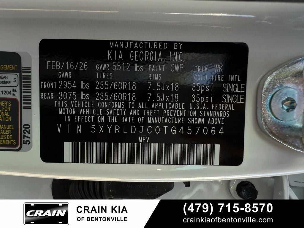 2026 Kia Sorento S