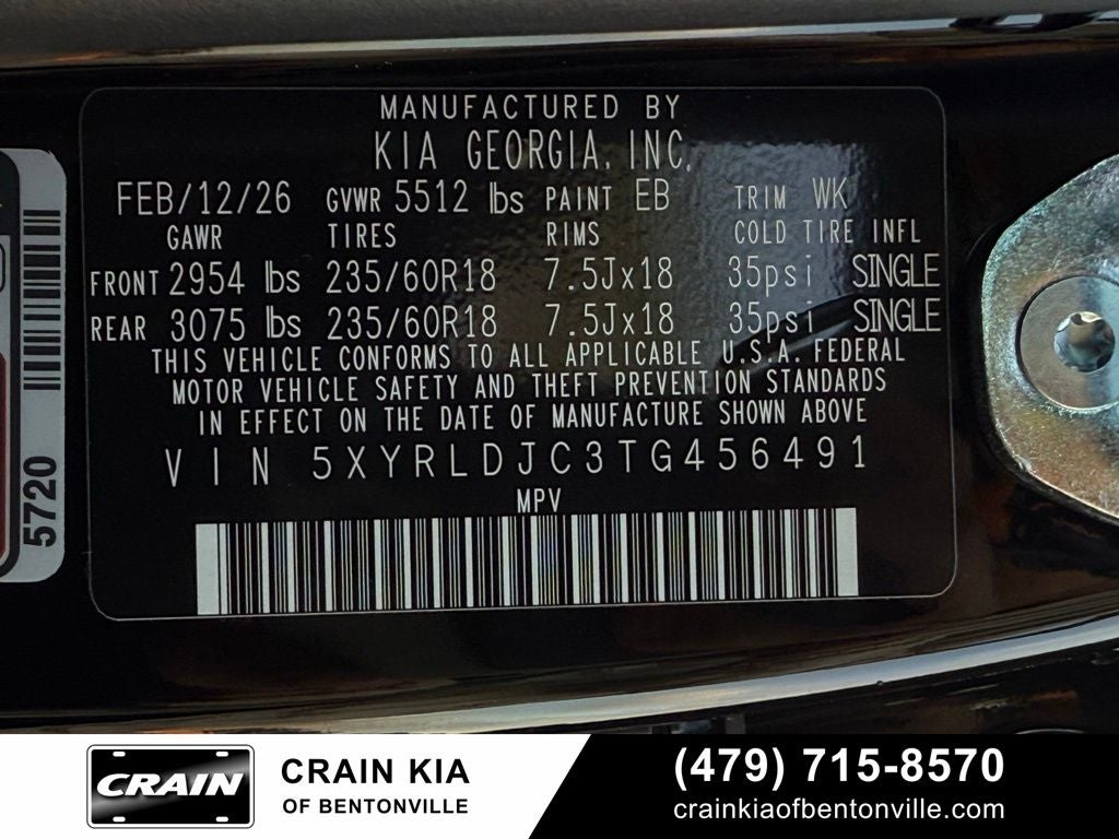 2026 Kia Sorento S