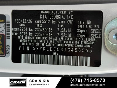 2026 Kia Sorento S
