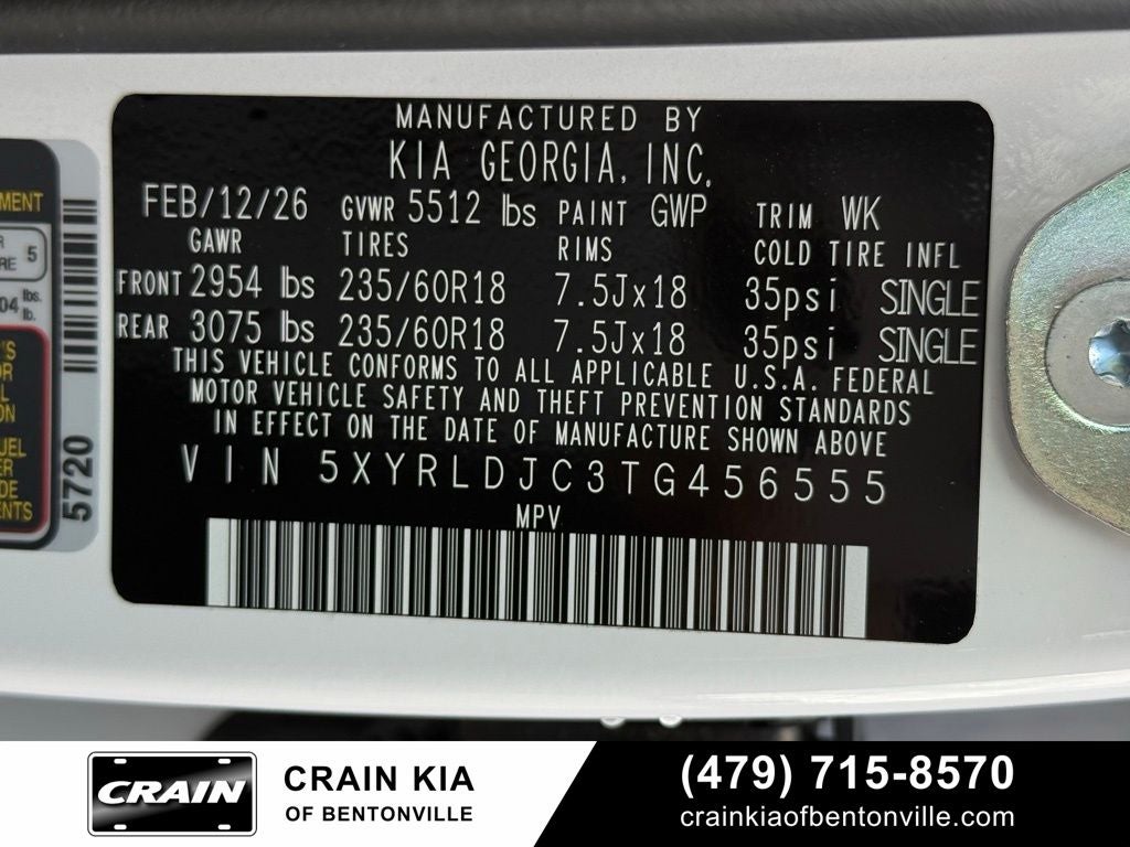 2026 Kia Sorento S