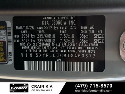 2026 Kia Sorento S