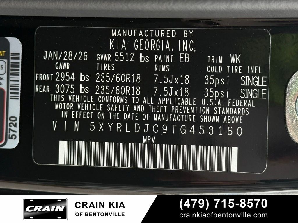 2026 Kia Sorento S