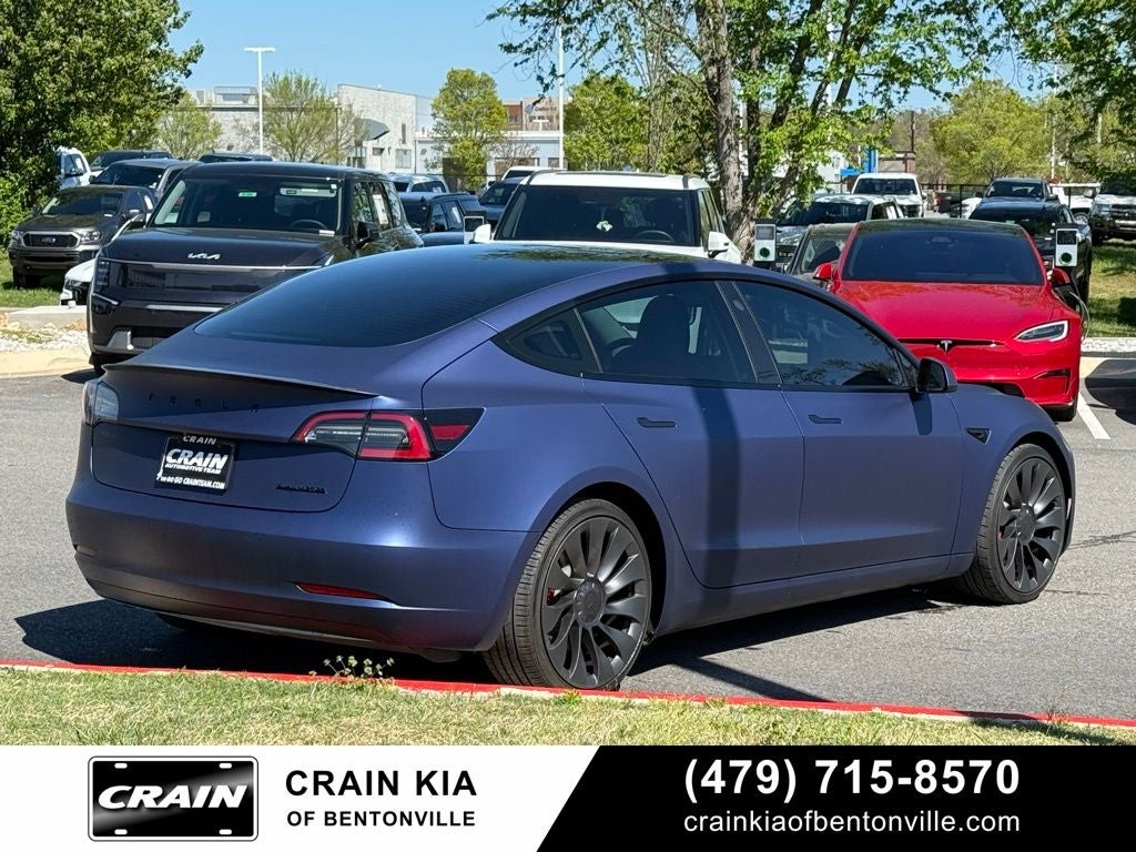 2022 Tesla Model 3 Performance - CUSTOM WRAP! / CARFAX ONE OWNER