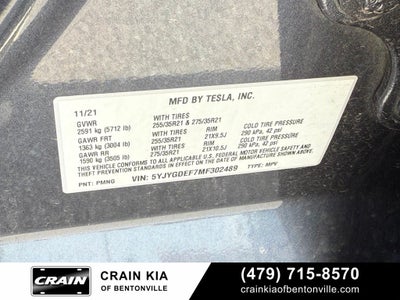 2021 Tesla Model Y Performance - AWD / CLEAN CARFAX HISTORY