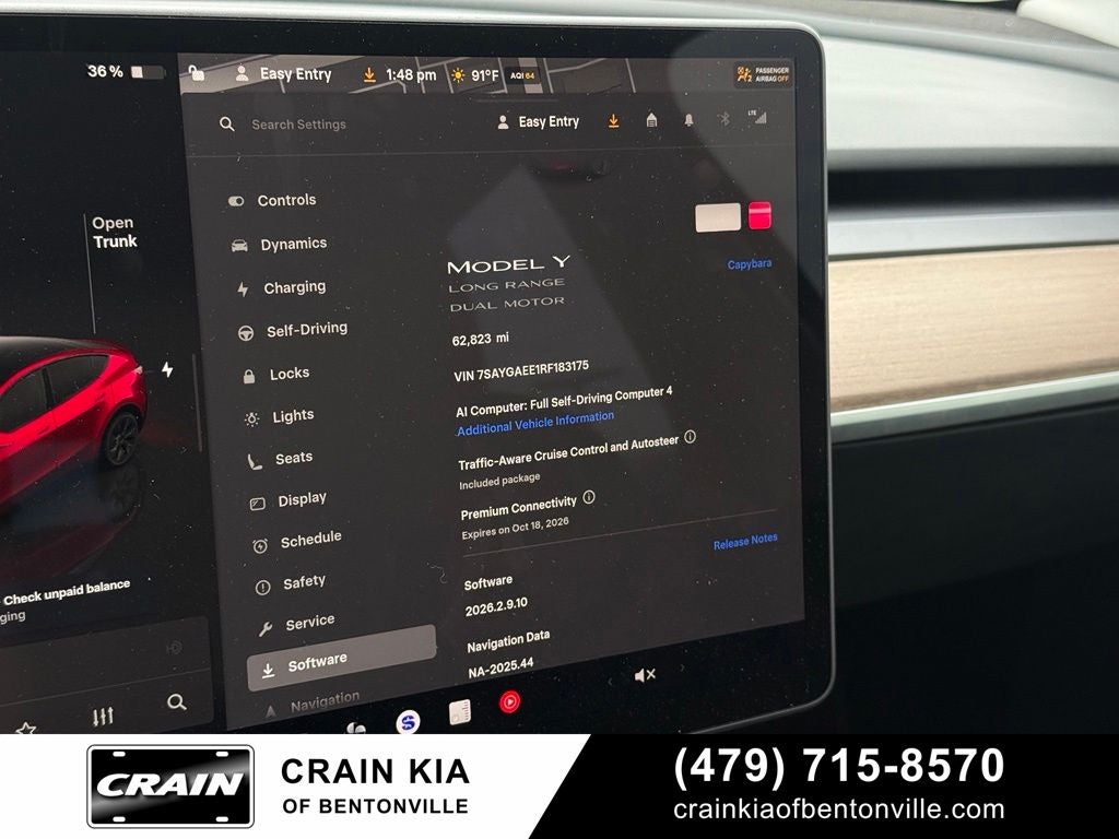 2024 Tesla Model Y Long Range - AWD / CLEAN CARFAX / ONE OWNER