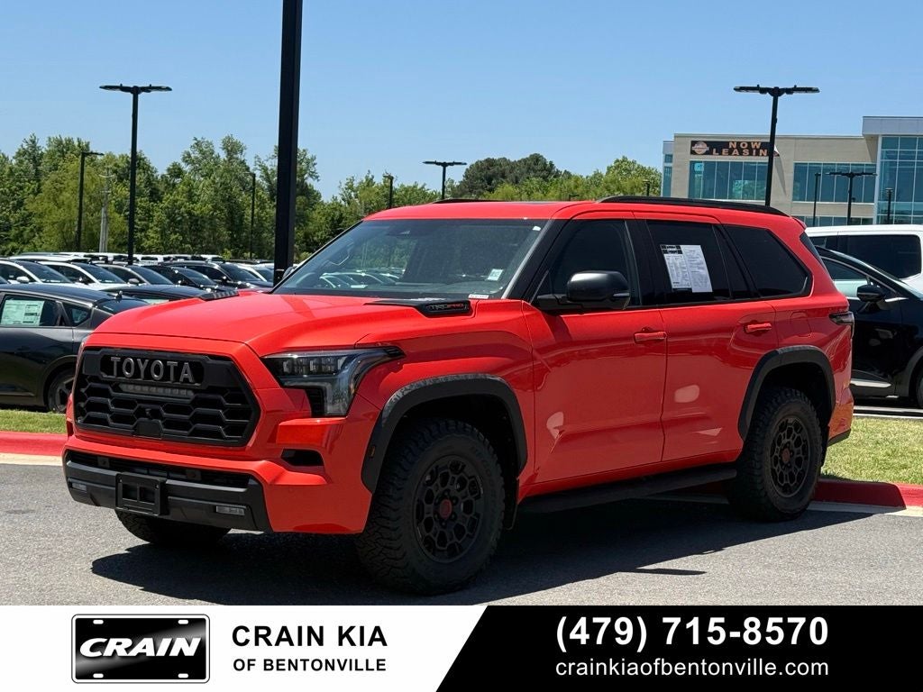 2023 Toyota Sequoia TRD Pro - 4WD / PANORAMIC SUNROOF / ONE OWNER