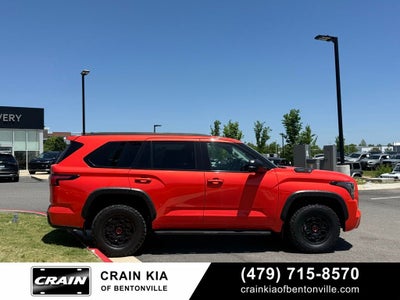 2023 Toyota Sequoia TRD Pro - 4WD / PANORAMIC SUNROOF / ONE OWNER