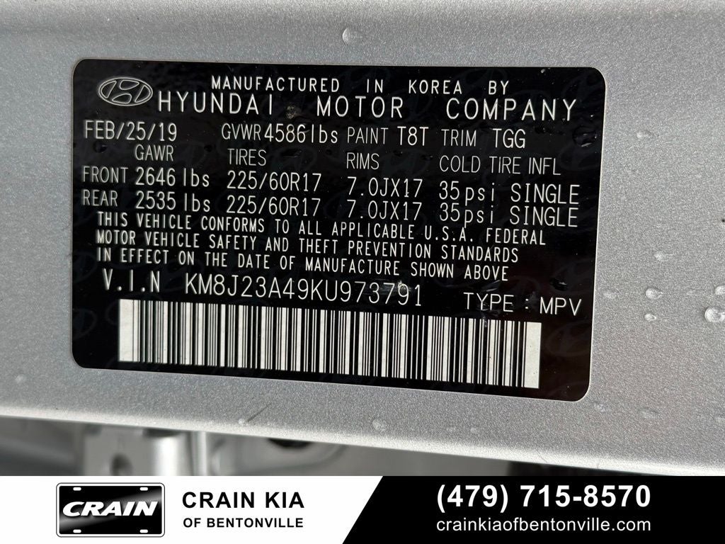 2019 Hyundai Tucson SE - CLEAN CARFAX