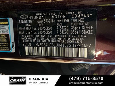 2020 Hyundai Palisade Limited - CARFAX ONE OWNER / DUAL SUNROOF