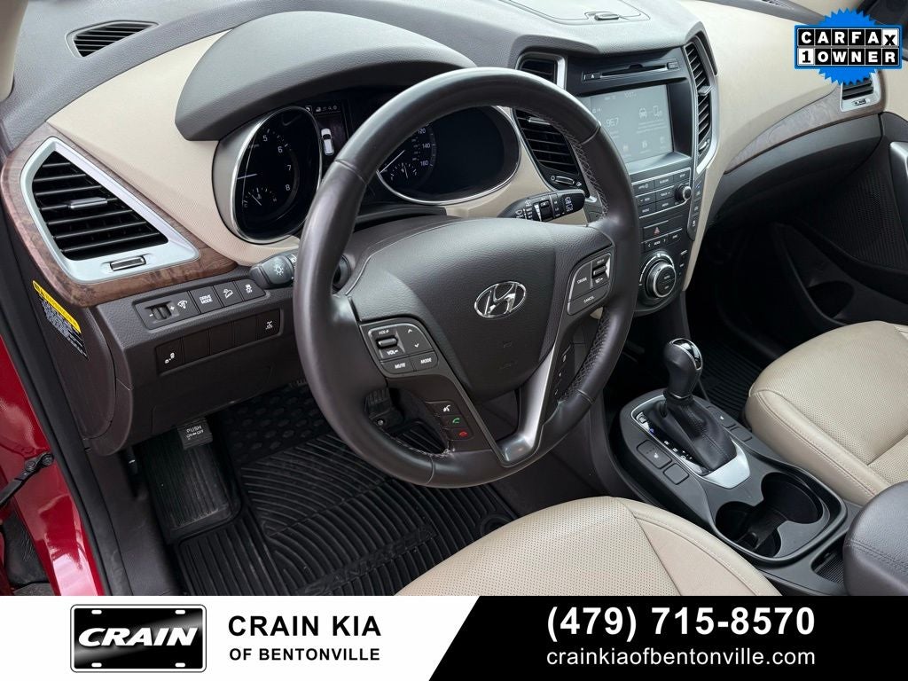 2017 Hyundai Santa Fe Limited - AWD / ONE OWNER / LEATHER