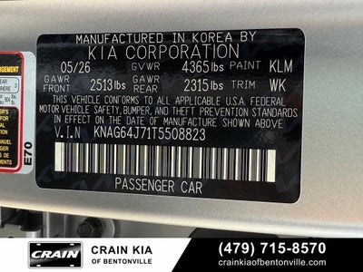 2026 Kia K5 GT-Line