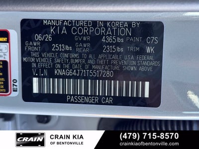 2026 Kia K5 GT-Line