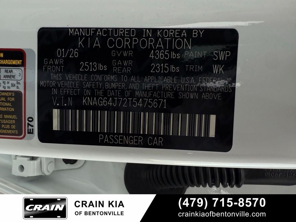 2026 Kia K5 GT-Line