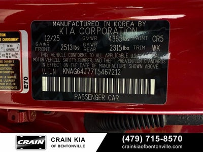 2026 Kia K5 GT-Line