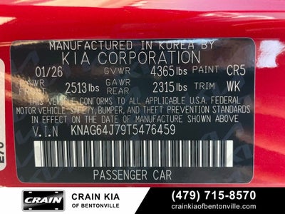 2026 Kia K5 GT-Line