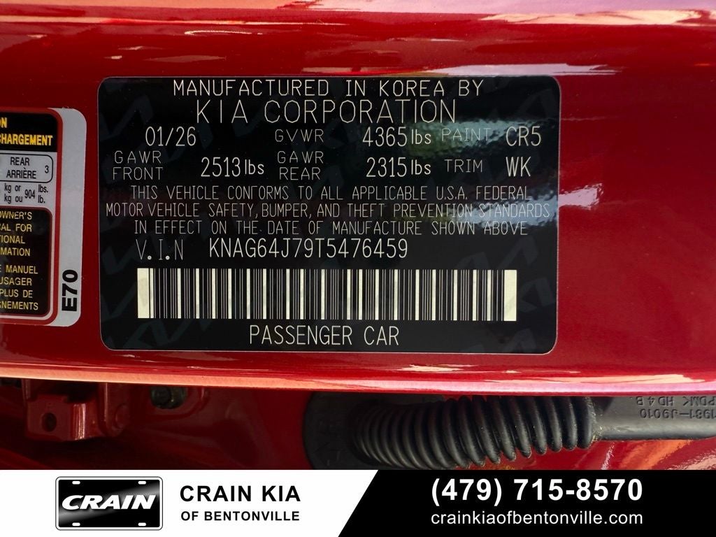 2026 Kia K5 GT-Line