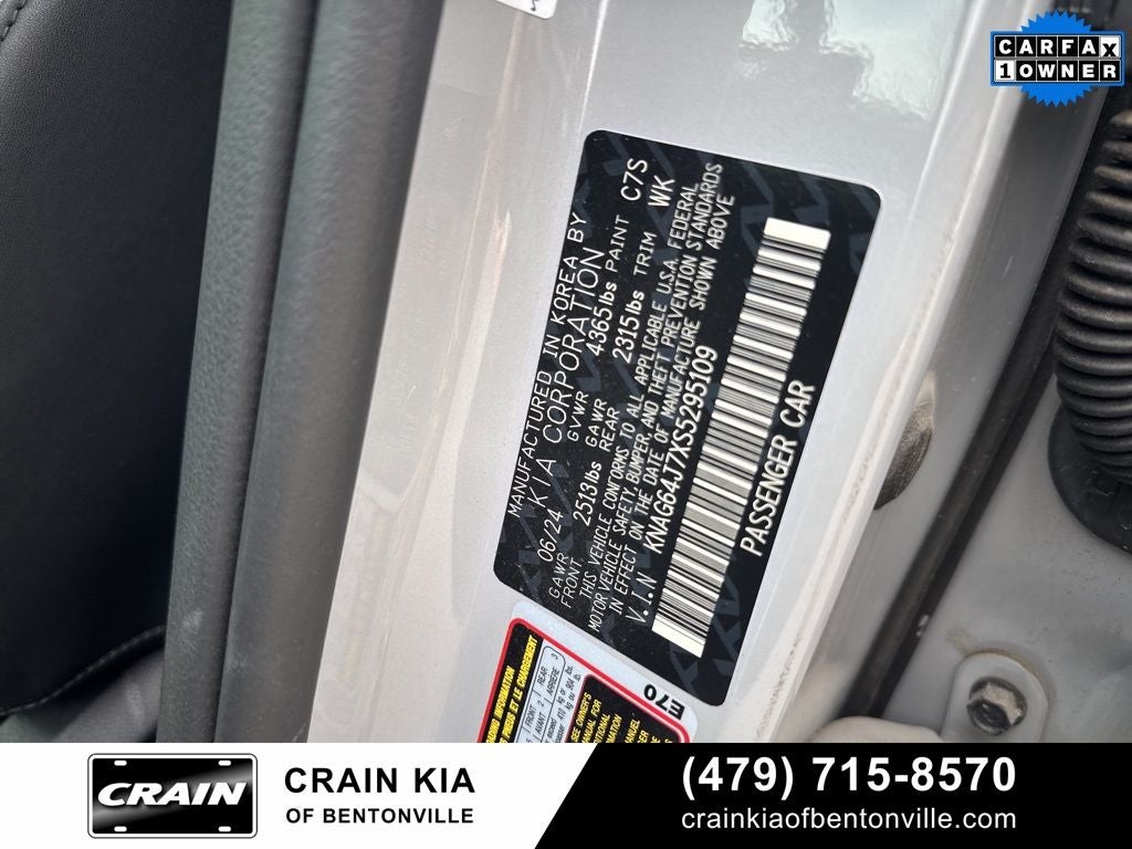 2025 Kia K5 GT-Line - KIA CPO / CLEAN CARFAX / ONE OWNER