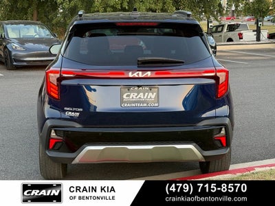 2025 Kia Seltos EX - KIA CPO / CLEAN CARFAX / ONE OWNER
