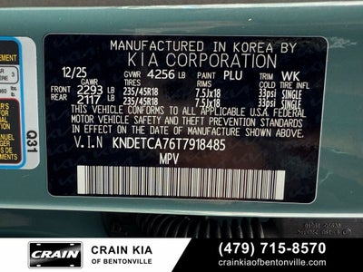 2026 Kia Seltos SX - KIA CPO / AWD / SUNROOF