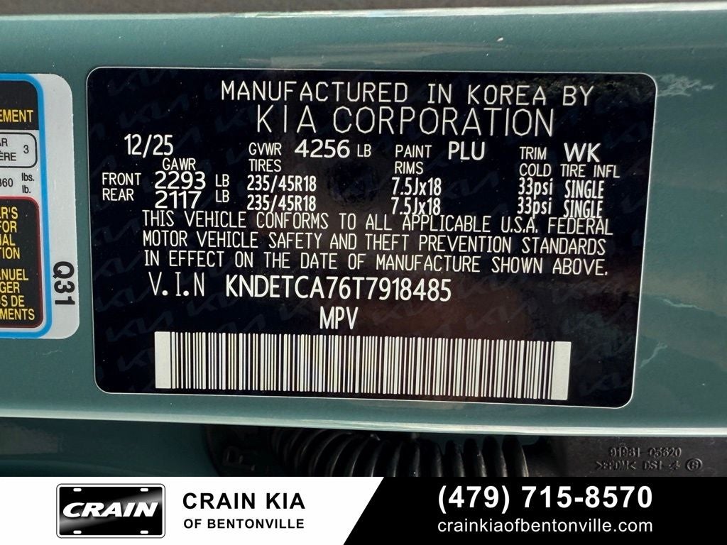 2026 Kia Seltos SX - KIA CPO / AWD / SUNROOF