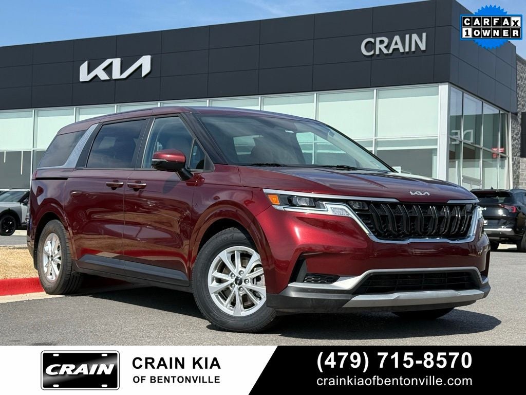 2022 Kia Carnival LXS - 8 SEATS / CLEAN CARFAX / ONE OWNER