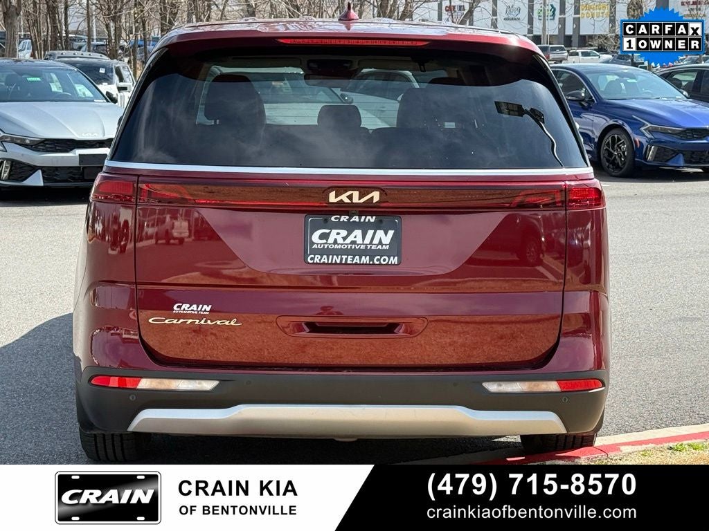 2022 Kia Carnival LXS - 8 SEATS / CLEAN CARFAX / ONE OWNER