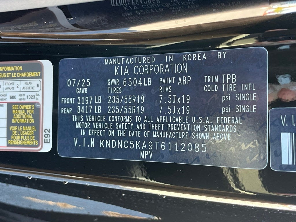 2026 Kia Carnival Hybrid EX