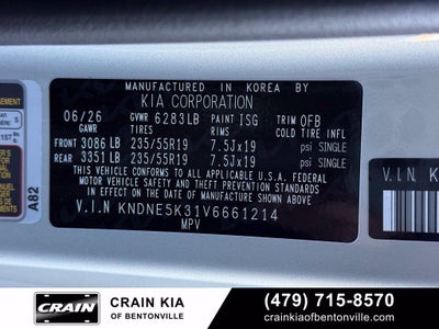 2027 Kia Carnival SX