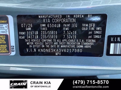 2027 Kia Carnival Hybrid SX
