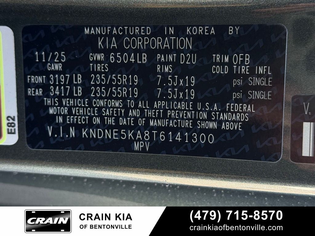 2026 Kia Carnival Hybrid SX Prestige