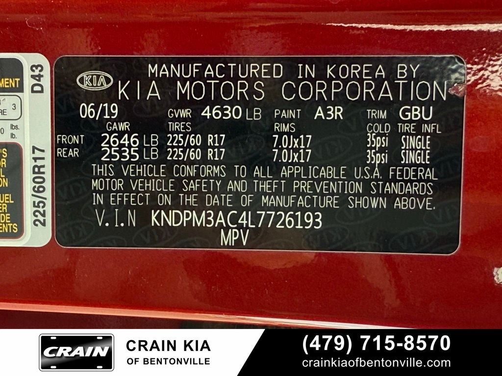 2020 Kia Sportage LX