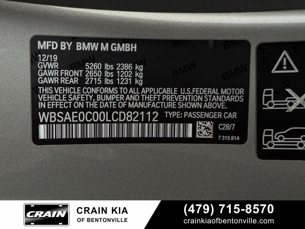 2020 BMW M8 Base - AWD / CLEAN CARFAX