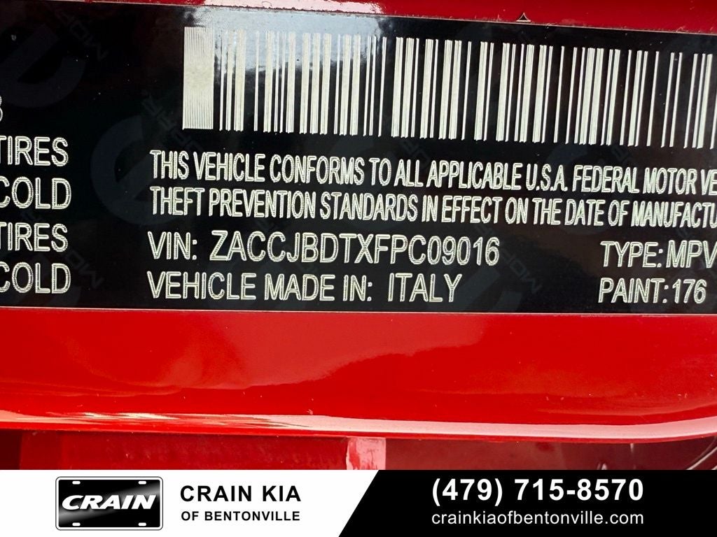 2015 Jeep Renegade Limited - 4WD / CLEAN CARFAX / ONE OWNER