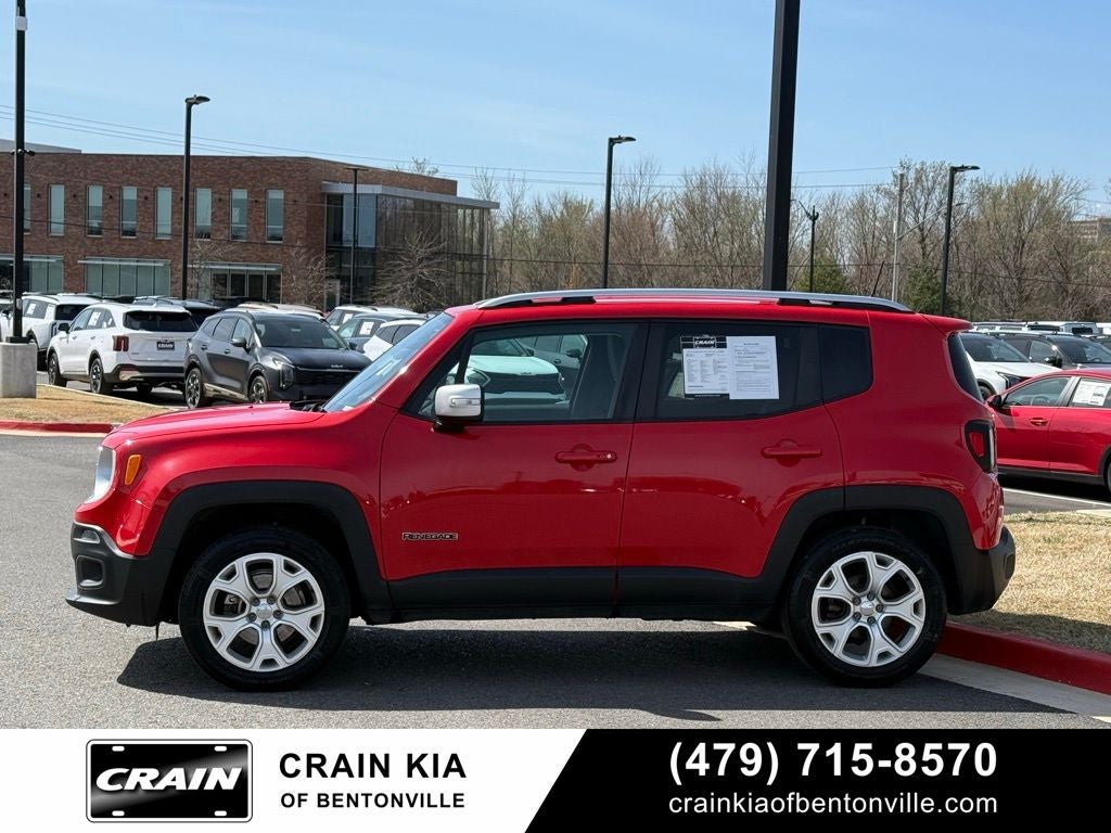 2015 Jeep Renegade Limited - 4WD / CLEAN CARFAX / ONE OWNER