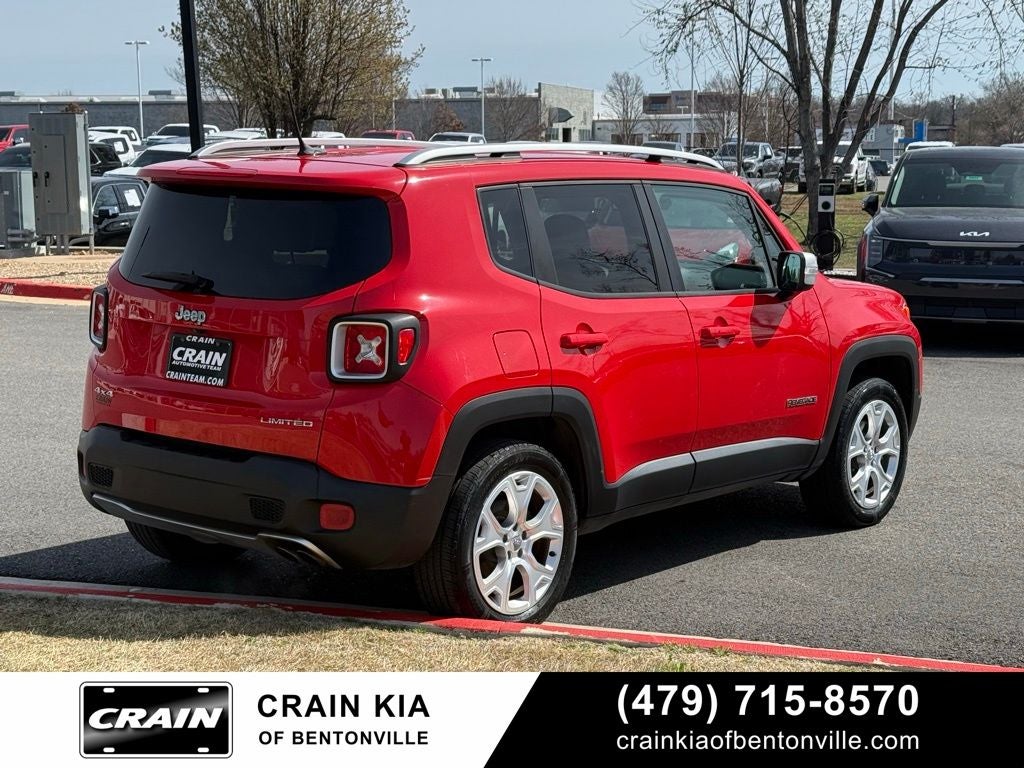 2015 Jeep Renegade Limited - 4WD / CLEAN CARFAX / ONE OWNER