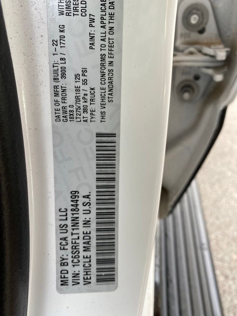 2022 RAM 1500 Rebel 4X4 / REMOTE START / HEATED SEATS