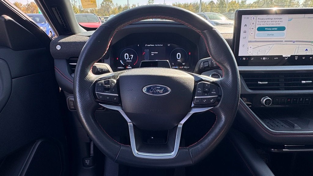 2025 Ford Explorer ST-Line 4X4 / ONE OWNER / MOONROOF / NAV