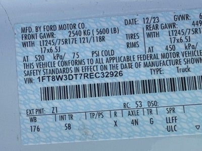 2024 Ford F-350SD Lariat 4X4 / NAV / HEATED SEATS