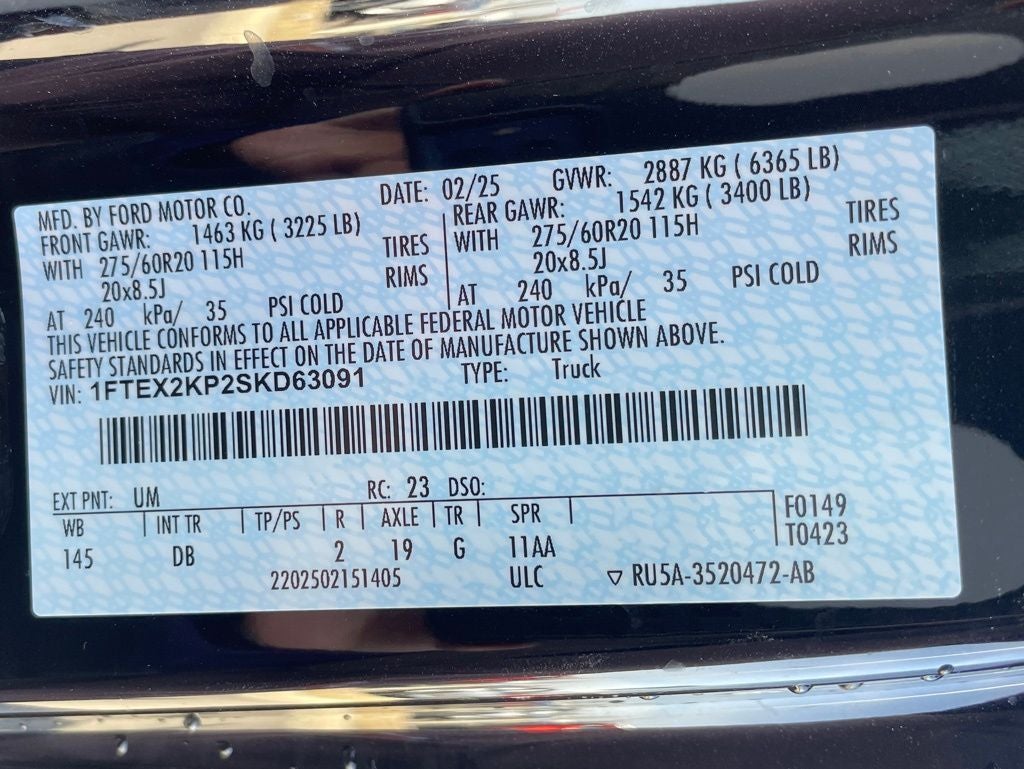 2025 Ford F-150 STX ONE OWNER / CLEAN CARFAX