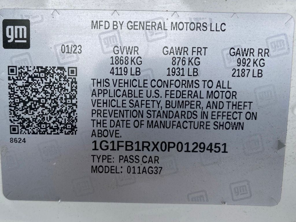 2023 Chevrolet Camaro 1LT SUNROOF / REMOTE START